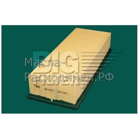 Фильтр воздушный BIG GB-9777 AUDI A3 II 1.9TDI 03-, Golf V 1.4TSi / 1.9TDi / 2.0GTD 05-