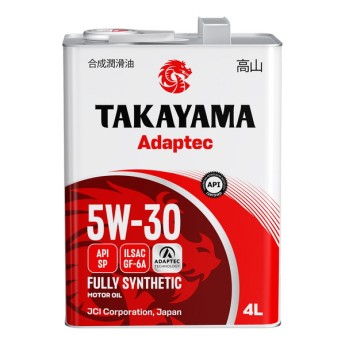 Масло моторное 5W-30 TAKAYAMA Adaptec GF-6A SP (4л) 6056131