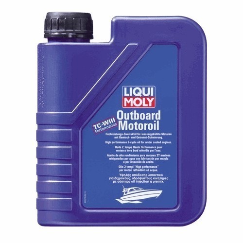 Масло для лодочных моторов Liqui Moly Outboard Motoroil TC-W3 (1л) 2373