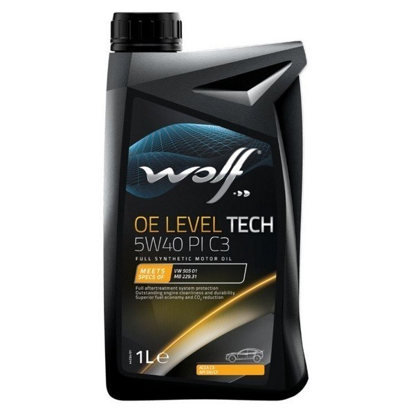 WOLF OE LEVEL TECH 5W-40 PI C3 SN/CF Масло моторное (1л) 1044238
