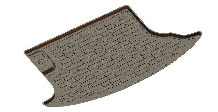 Коврик в багажник Lada Niva Travel 2020-н.в. (полимерный) (шт) 96343 SEINTEX