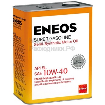 Масло моторное ENEOS Super Gasoline 10W-40 (4л) oil1357