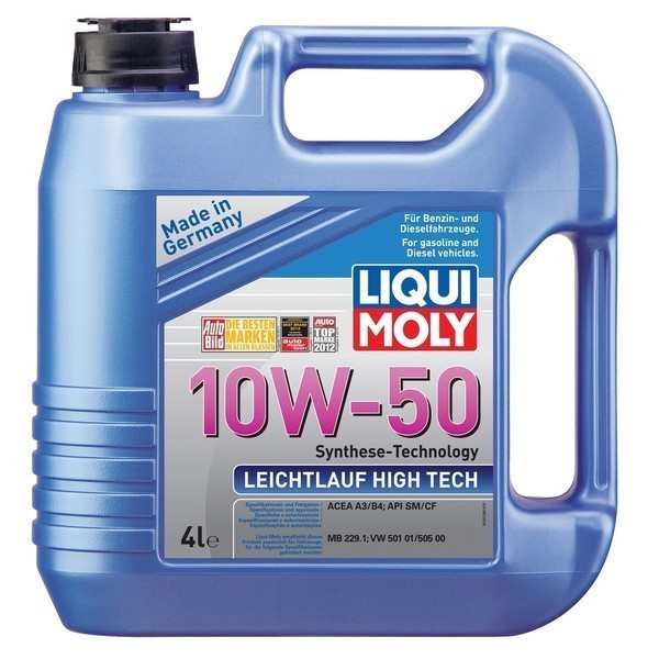 Масло моторное Liqui Moly Leichtlauf High Tech 10W-50 (4л) 9083