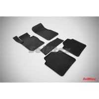 Коврики резиновые с рисунком "Сетка" BMW 3 Ser F-34 GT 2011- (комплект) SEINTEX 85808