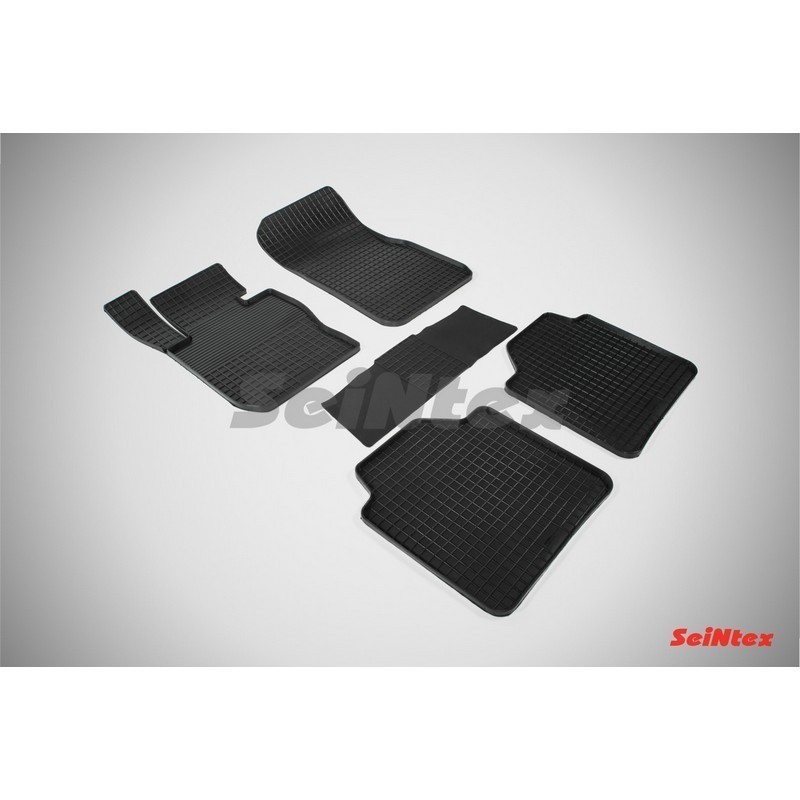 Коврики резиновые с рисунком "Сетка" BMW 3 Ser F-34 GT 2011- (комплект) SEINTEX 85808