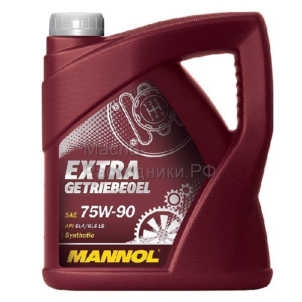 Масло трансмиссионное Mannol Extra Getriebeoil 75W-90 (4л) 1353