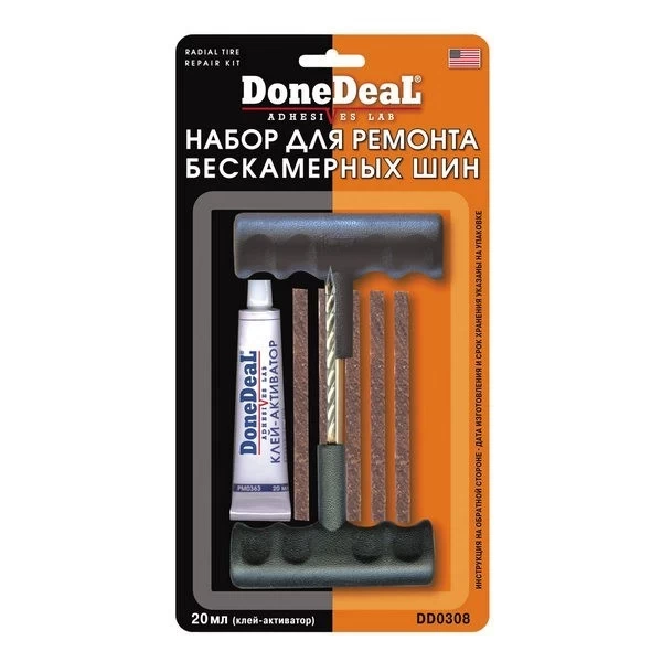 DD0308 Набор для ремонта бескамерных шин