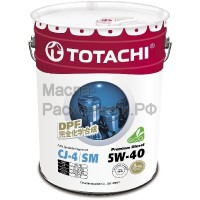 Масло моторное TOTACHI Diesel Premium Fully Synthetic CJ-4/SM 5W-40 (20л) 11720