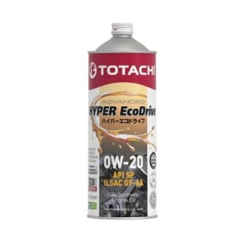Масло моторное TOTACHI HYPER EcoDrive Fully Synthetic SP/RC/GF6A 0W-20 (1л) E0101