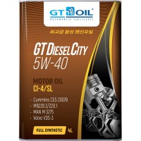 GT OIL DIESEL CITY 5W-40 CL-4/CF Масло моторное (4л) 8809059408001