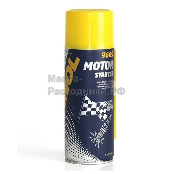 Средство для запуска двигателя MANNOL Motor Starter (450 мл) 9669