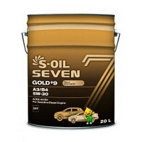 Масло моторное S-oil SEVEN GOLD9 SL/CF 5W-30 A3/B4 (20л) E107775 DRAGON