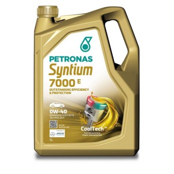 Моторное масло PETRONAS SYNTIUM 7000 0W-40 (5л) / 70001M12EU