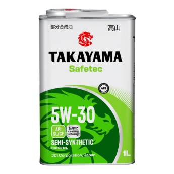 Масло моторное 5W-30 TAKAYAMA Safetec SL/CF (1л) 6056083