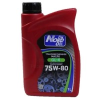 Масло трансмиссионное NORD OIL GL-4 75W-80 (1л) NRT073