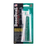 DD6705 Done Deal Прозрачный герметик-клей силиконовый 85 гр