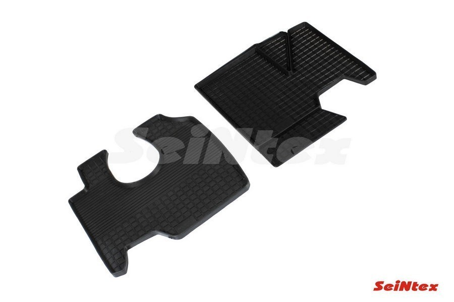 Коврики резиновые с рисунком "Сетка" Mercedes Axor 2002-2016 (комплект) SEINTEX 94287