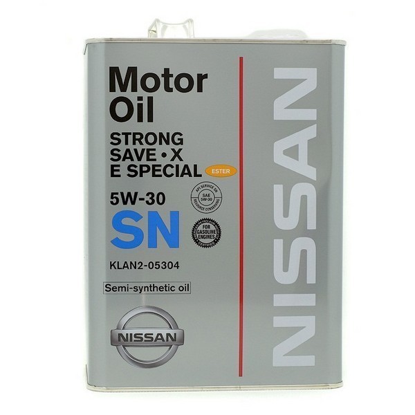 Масло моторное KLANA-05302 Nissan Strong Save-X E Special 5W-30 SN (20л)