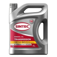 Масло трансмиссионное SINTEC ТМ-4 80W-90 GL-4 (4л) 963350