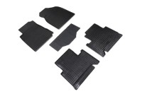 Коврики резиновые с рисунком "Сетка" CHEVROLET TRAILBLAZER II 2012- (комплект) SEINTEX 85587