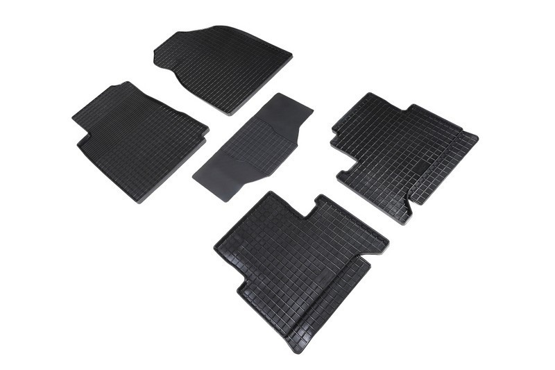 Коврики резиновые с рисунком "Сетка" CHEVROLET TRAILBLAZER II 2012- (комплект) SEINTEX 85587