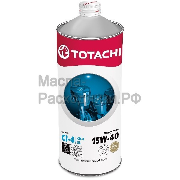 Масло моторное TOTACHI Diesel Heavy Duty CI-4/CH-4/SL 15W-40 (1л) 4562374690295