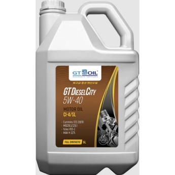 GT OIL DIESEL CITY 5W-40 CL-4/CF Масло моторное (6л) 8809059408278