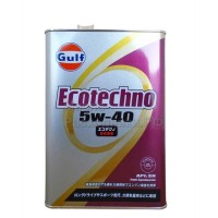 Моторное масло GULF Ecotechno 5W-40 (4л) Япония / 4932492124420