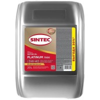 Масло моторное SINTEC PLATINUM 7000 5W-40 A3/B4 SN/CF (20л) 600140