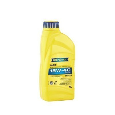 Масло моторное для двигателей на газе Ravenol MGS 15W-40 (1л)