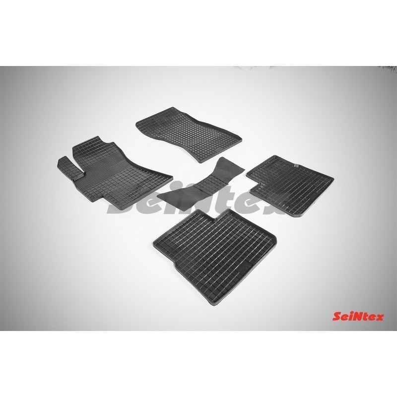 Коврики резиновые с рисунком "Сетка" SUBARU IMPREZA 2007-2011 (комплект) SEINTEX 00655