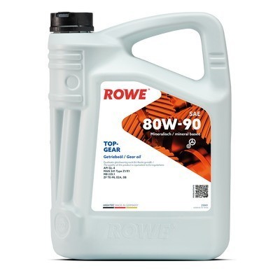 Масло трансмиссионное ROWE Hightec TopGear 80W-90 (5л) 25001-0050-99