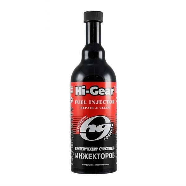HG3222 Hi-Gear Очиститель инжектора на 80л 472мл (синтетический)