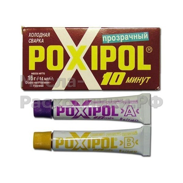 Poxipol Холодная сварка (прозрачная) 14 мл 00267