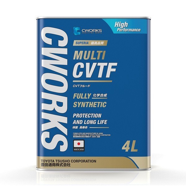 Масло для вариантора CWORKS SUPERIA MULTI CVTF (АКЦИЯ 4 л + 1 л) A22SR2004A