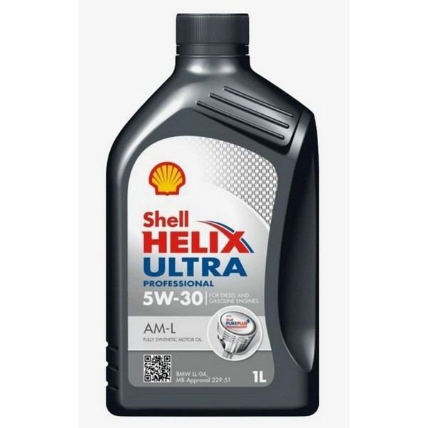 Масло моторное SHELL HELIX PROFESSIONAL ULTRA AM-L 5W-30 (1л) 550046352