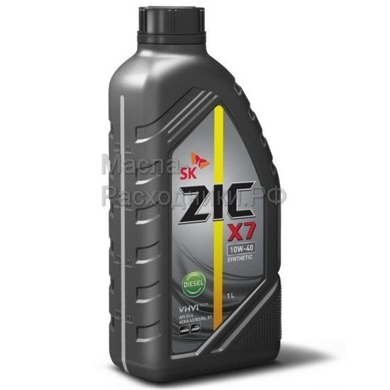 Масло моторное ZIC X7 Diesel 10W-40 (1л) 132607