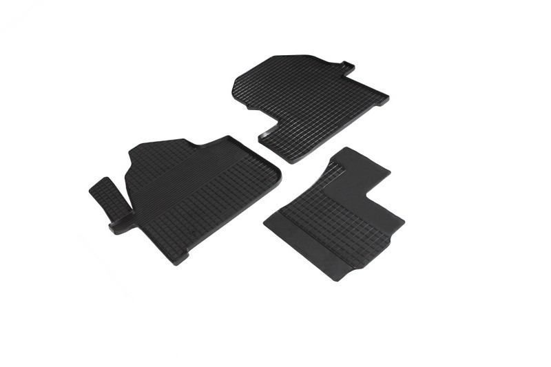 Коврики резиновые с рисунком "Сетка" MERCEDES SPRINTER 2018- (комплект) SEINTEX 93226