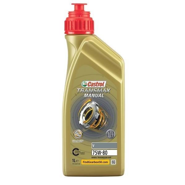 CASTROL Transmax Manual V 75W-80 Трансмиссионное масло рекомендованное для VAG (1л) 15D7F9