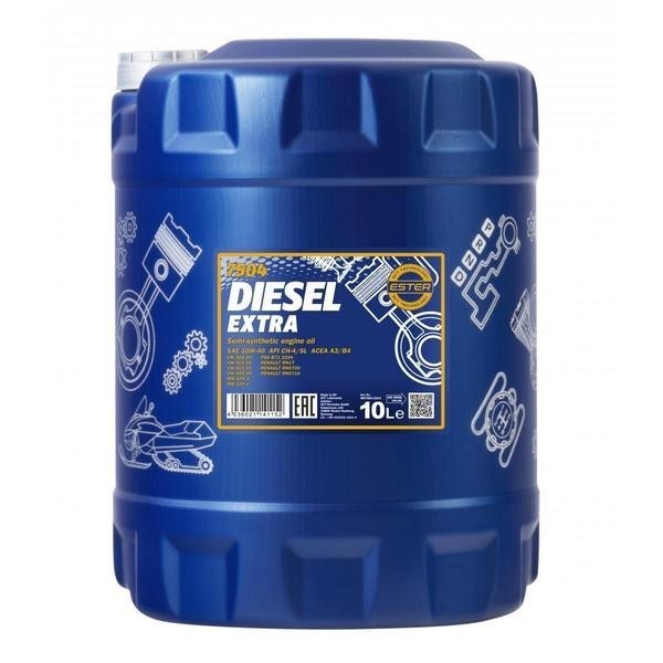 MANNOL DIESEL EXTRA 10W-40 Масло моторное (10л) 1281