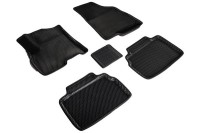 Коврики 3D EVA "РОМБ" Chery TIGGO 8 PRO 2021-н.в. черные (комплект) 98467 SEINTEX