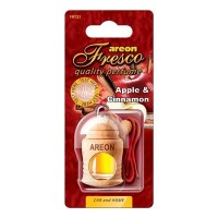 Ароматизатор для автомобиля AREON "FRESCO" APPLE&CINNAMON (яблоко-корица) FRTN21