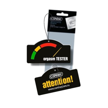 Ароматизатор для автомобиля CONTEX Orgasm Tester (Морской бриз) 3008360