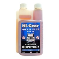 HG3417 Hi-Gear Очиститель форсунок для дизеля, с ER 474 мл