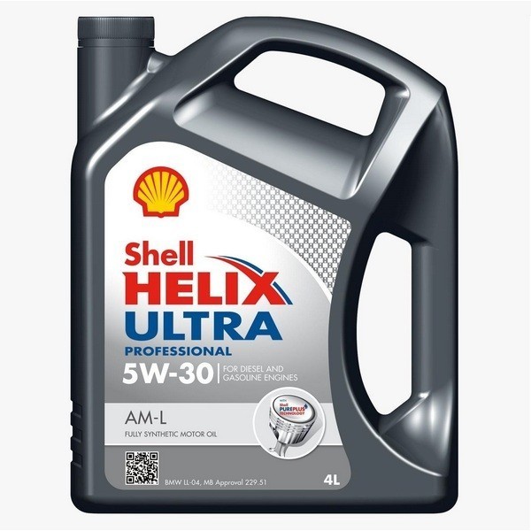 Масло моторное SHELL HELIX PROFESSIONAL ULTRA AM-L 5W-30 (4л) 550046353