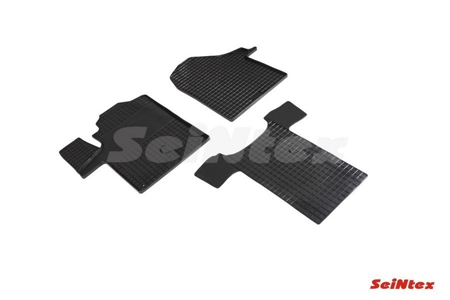 Коврики резиновые с рисунком "Сетка" Mercedes-Benz VITO III W447 2014-н.в. (комплект) SEINTEX 93306