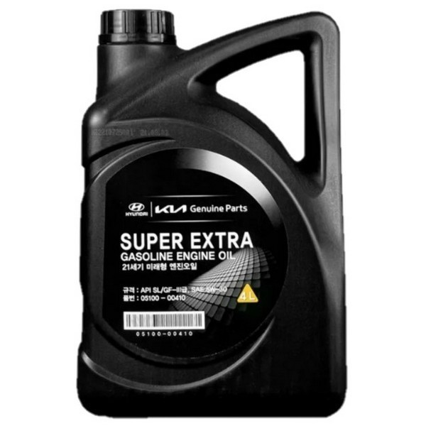 Масло моторное Hyundai-KIA Super Extra Gasoline 5W-30 SL/GF-3 (4л) / 05100-00410