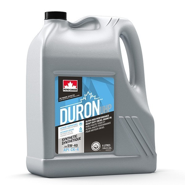 PETRO-CANADA DURON UHP 5W-40 (4л) CK-4 / SN ECF-3 TO-2 Масло моторное DUHP54C16