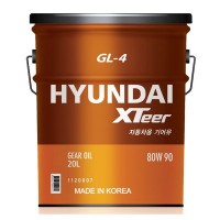 HYUNDAI Xteer GEAR OIL GL-4 80W-90 Масло трансмиссионное (20л) 1120007