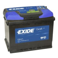 EXIDE АКБ Excell (EB621) 62 А/ч (+/-) 12V / 540A